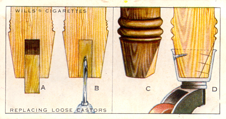 Wills Trading Cards - loose castors
